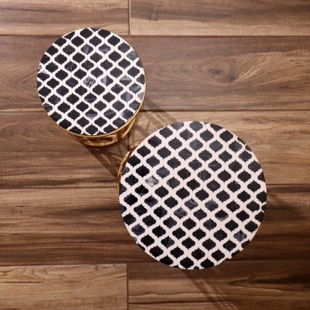 Flower stand "Finch" (set 2 pcs), diameter 25 and 20 cm-4
