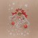 Stickers on the windows "New Year" bells, 2 pieces, 60 x 90 cm