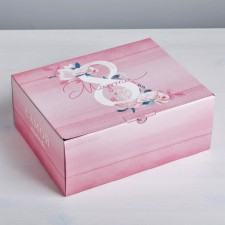 Box - Penal, Gift packaging, “Since March 8!”, 30 x 23 x 12 cm