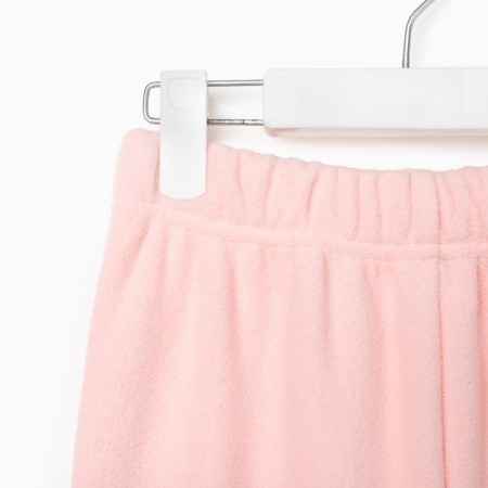 Children's costume (sweatshirt, trousers) minku color peach color, height 98-8