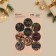 Paper stickers “Happy New Year!”, For gifts, 14 x 21 cm, New Year