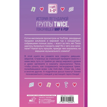 TWICE. История легендарной K-POP группы. Хил Д.-1
