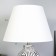 Table lamp 16311/1GR E27 40W gray 27x27x44 cm Risalux