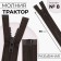 Lightning "Tractor", No. 8, detachable, castle machine, 90 cm, brown color