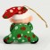 Soft toy "Gnome" on suspension, species mix