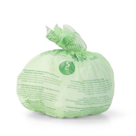 Plastic Plastic Brabantia Perfectfit, biodegradable, size S (6 l), 10 pcs-2