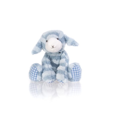 Soft toy Gulliver lambs curly, Blue color, 22 cm