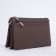 Cross-Bodi Bag on a zipper, brown color