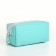 Cosmetic bag with lightning, mint color