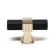 Handle button Cappio PK117, black color