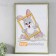 Photo frame Plastic "Vintage" 40x60 cm, olive