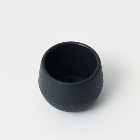 Potor Potion Potion Plastic Plastic, 450 ml, D = 12 cm, h = 10 cm, graphite color-1
