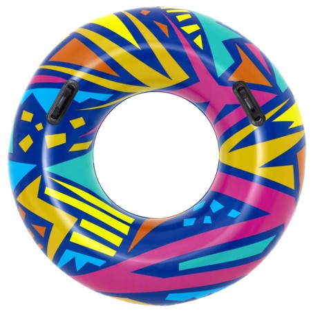 Circle for swimming "Geometry", d = 107 cm, color mix, 36228 Bestway-1