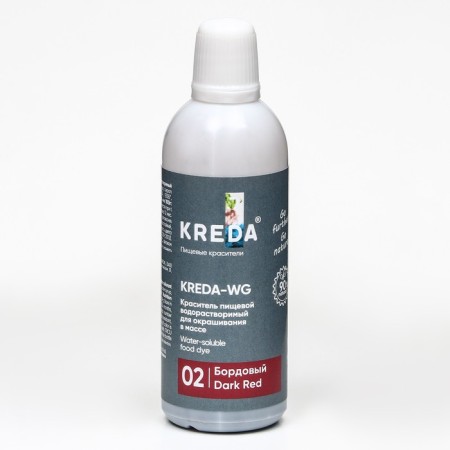 Drill Kreda-wg 02 Water-soluble burgundy, 100g-1