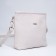 Cross-Bodi Bag on a zipper, beige color