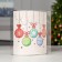 LED figure "Christmas balls" 17 × 20 × 8 cm, cardboard, battery AAX2 (not in the kit), glow warm white