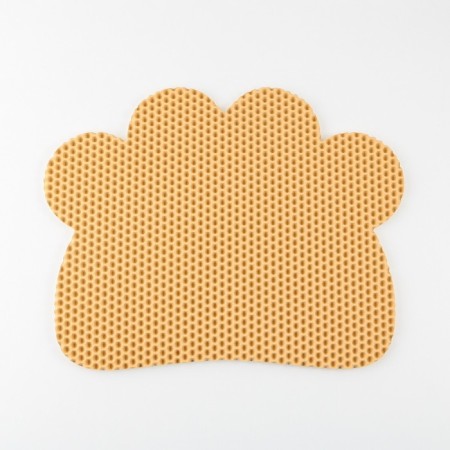 A rug for a bowl and a “foot” tray, beige, 33.3x42.5 cm-4