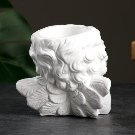 Kashpo - organizer "Dreaming Angel" White, 10cm-3