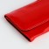 Women's wallet on magnet, red color