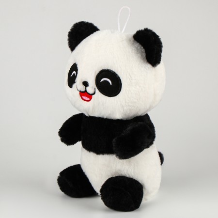Soft toy with a plaid "Panda"-4