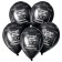 Latex ball 12 “Strong!”, Pastel, set of 50 pcs., Black color