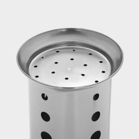 Stainless steel stand for cutlery, 10 × 17 cm-4