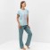 Home female "kittens" (T -shirt/pants), blue color, size 44