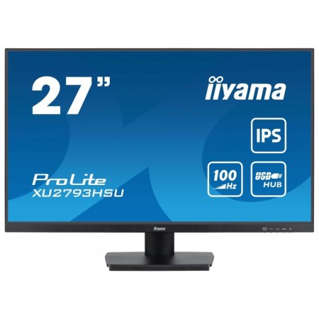 Monitor IIYAMA 27 "Prolite XU2793HSU-B6 Black IPS LED 1MS 16: 9 HDMI M/M Matte 250CD 178g 107748