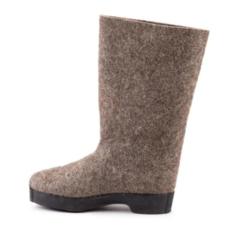 Male boots, gray color, size 38 (26)-1