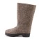 Male boots, gray color, size 38 (26)