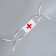 Carnival set "Military nurse": a scarf, cape, bandage, bag, icon