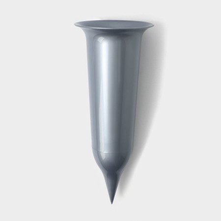 Vase, 650 ml, silver color-1