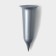 Vase, 650 ml, silver color