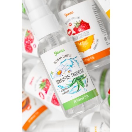 Moisturizing Yove gel “comfortable sliding” with d-panthenol, aloe and chamomile, 100 ml-6