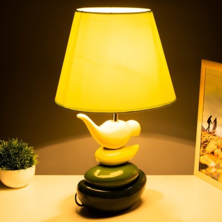 Bullet "Bird" E14 40W yellow-green 28x28x47 cm Risalux-2