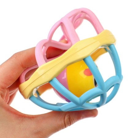 A set of rattles "Gather me", with a teether, 4 pcs.-5
