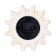 Wall clock, series: interior, Albi, D-25 cm, dial 11 cm