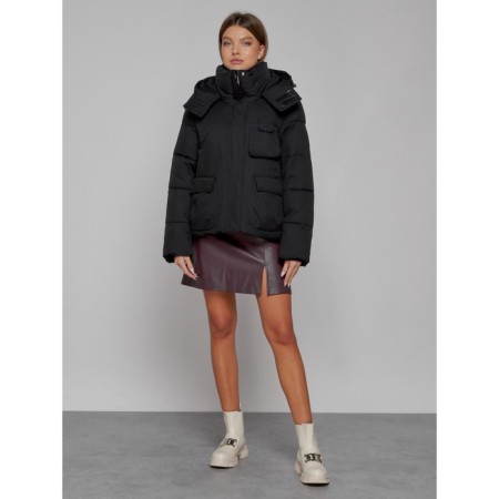 Winter jacket, size 42, black color