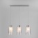 STELLA lamp, 3x60W E27, chromium color