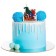 Candle for the cake "Happy Birthday!", 75 x 100 cm, Avengers