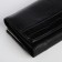 Women's wallet on a magnet, black color