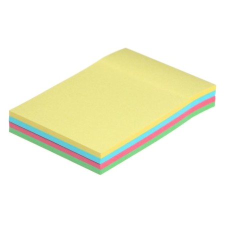 Block with a sticky edge of 100 sheets, pastel, 4 colors