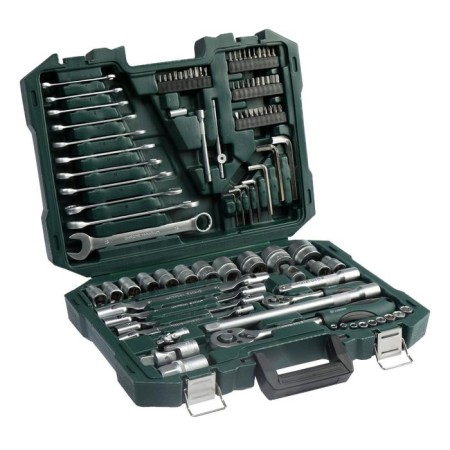 A set of tools in the case of the tundra, automobile, CRV, 1/2 ", 1/4", 95 items