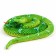 Soft toy "Snake", 30 cm/140 cm, green color