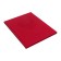 Diary of premium, leatherette Calligrata top, Vivevella, embossing coat of arms, red