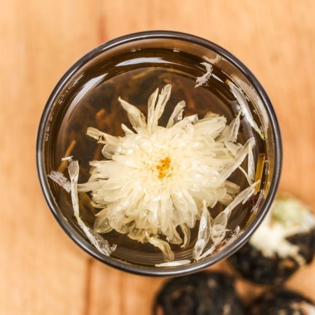 Chinese bound green tea, 50 g, chrysanthemum-5