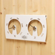 Thermometer-gigrometer, 29.5x15x3.5 cm, white V-T010