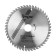 Disk of tundra wood, standard cut, 200 x 32 mm (rings at 22.20,16), 48 teeth