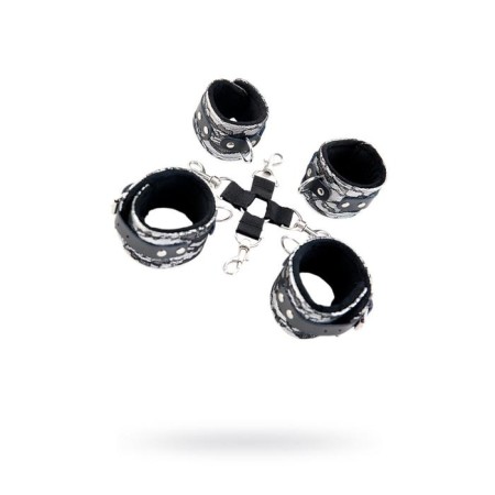 Lace bondage kit, silver