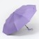 Automatic automatic umbrella, 3 additions, 10 spokes, r = 51 cm, purple color